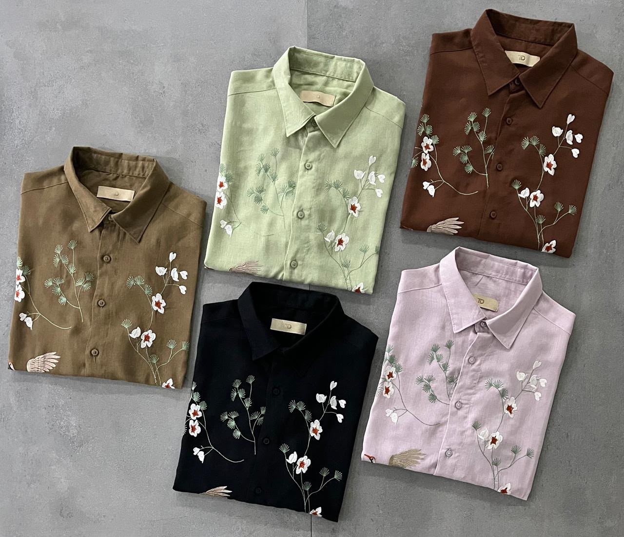 Floral shirts